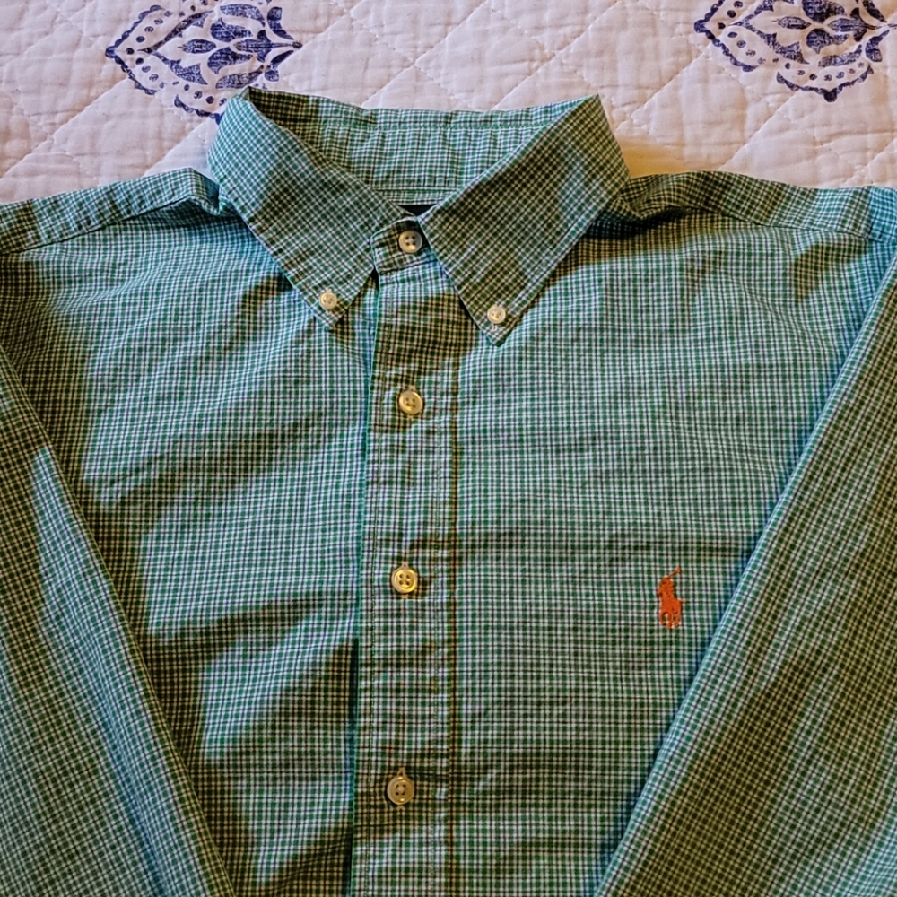 Ralph Lauren Dress Shirt 17 34/35 100% Cotton - Picture 2 of 7